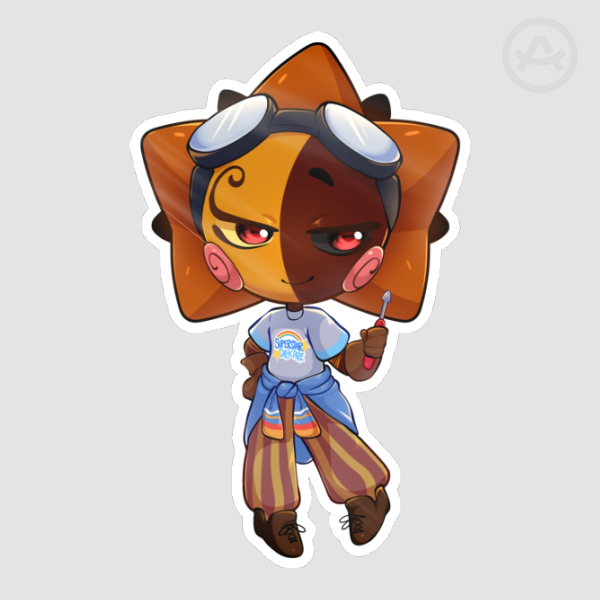Solar Die Cut Sticker