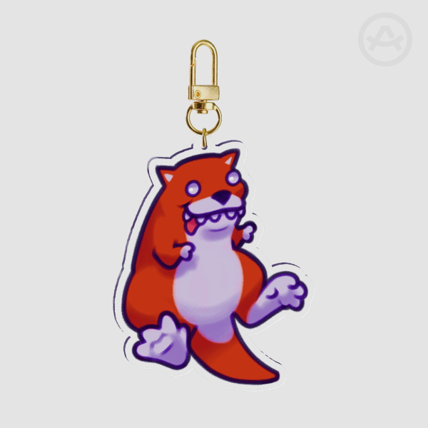 3" Chibi Kittysaurus Keychain