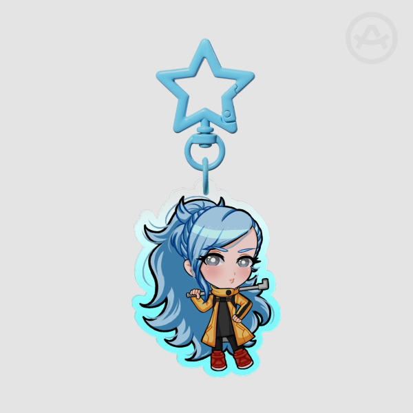 AI The Somnium Files - Mizuki Okiura Keychain