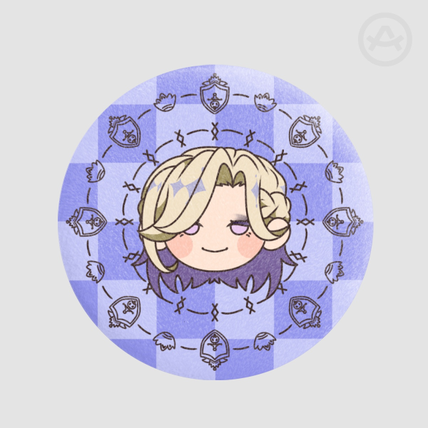 Vil Schoenheit │ Plush Badge