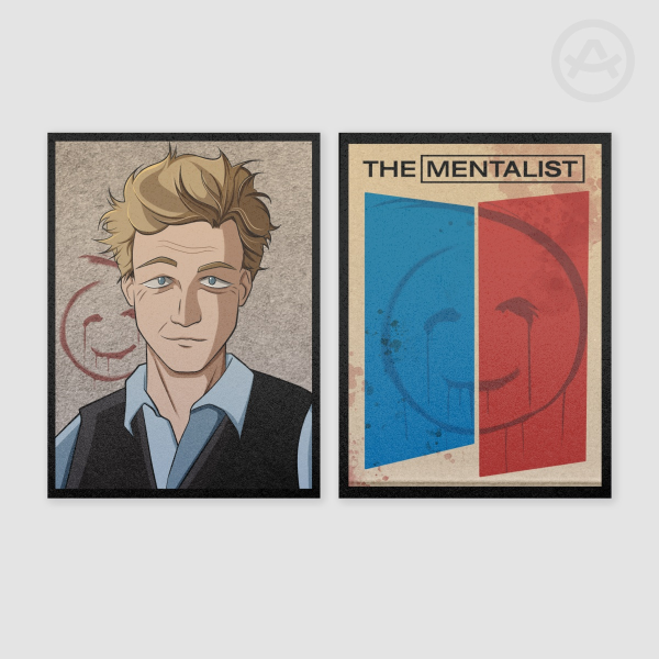 Patrick Jane (The Mentalist) Pearl Paper Photocards