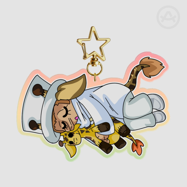 Kaku Clear Acrylic Keychains