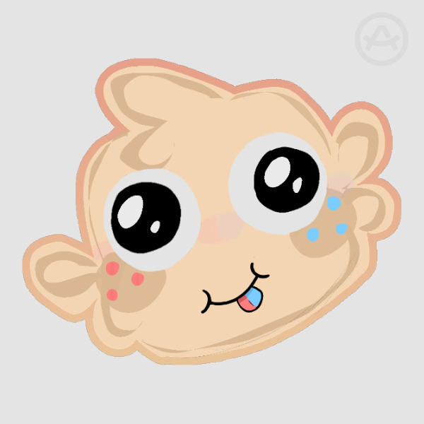 Goob face sticker