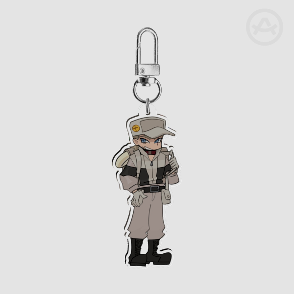 Gris Acrylic Keychain