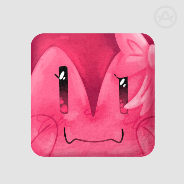 Pr3ttyprincess plush pin