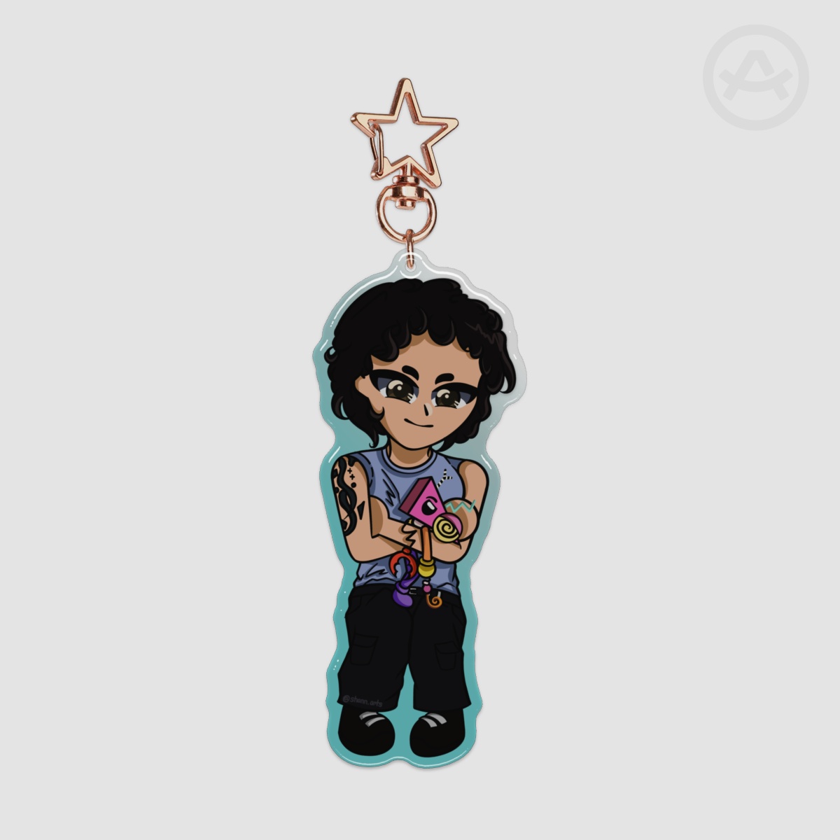 Zooble - The Amazing Digital Circus Acrylic Keychain
