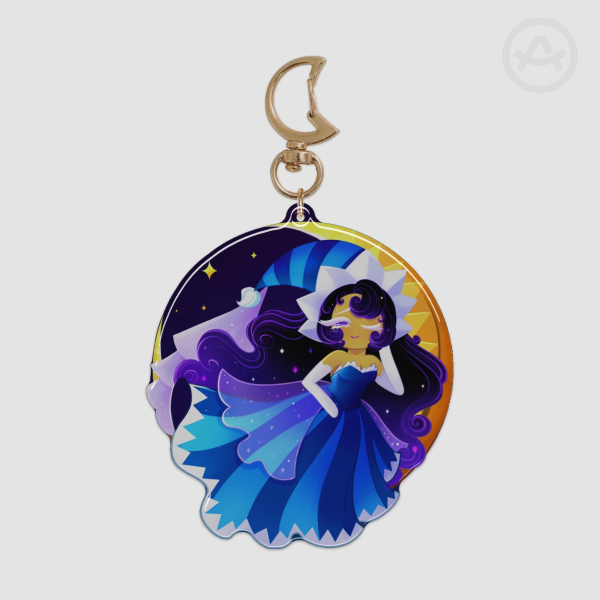 Moonlight keychain (Epoxy)