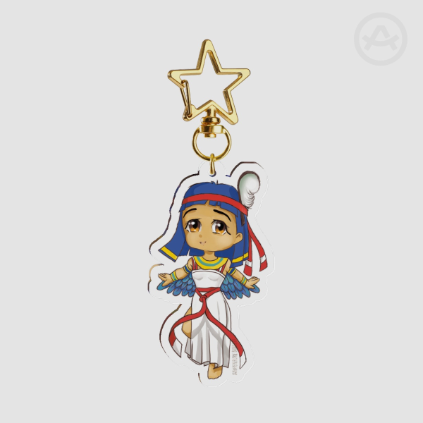Tiny Maat | Clear Acrylic Keychains