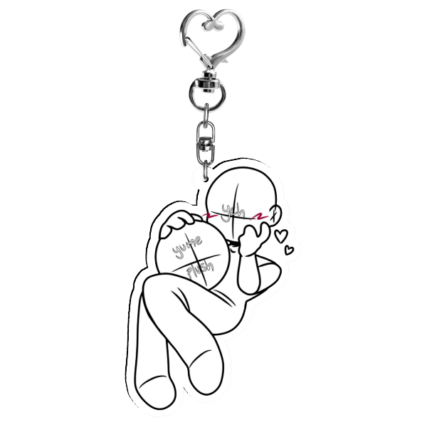 YCH (Yume)Ship Keychain!