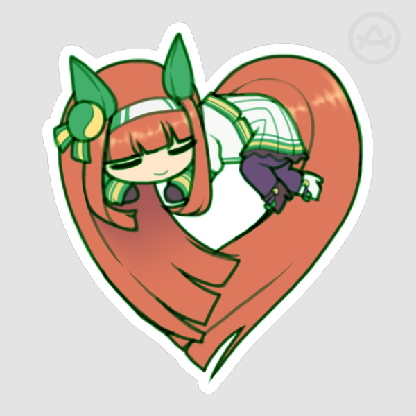 Umamusume - Silence Suzuka Sleeping Sticker