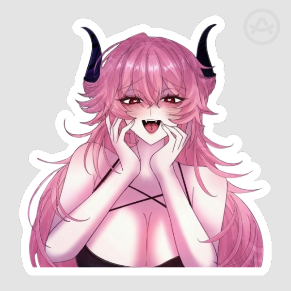 Aila Yandere Die Cut Stickers