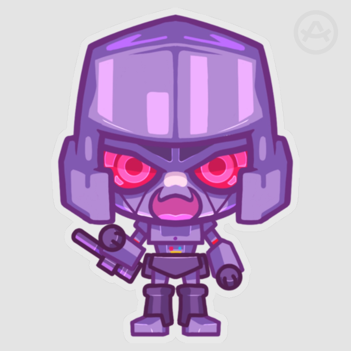 Transformers - Megatron - Sticker