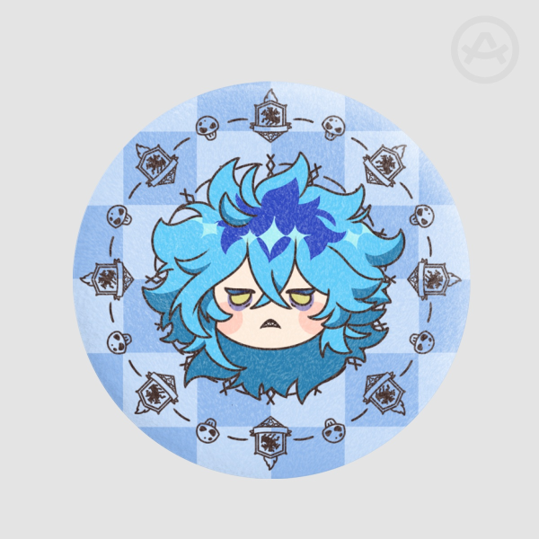 Idia Shroud │ Plush Badge