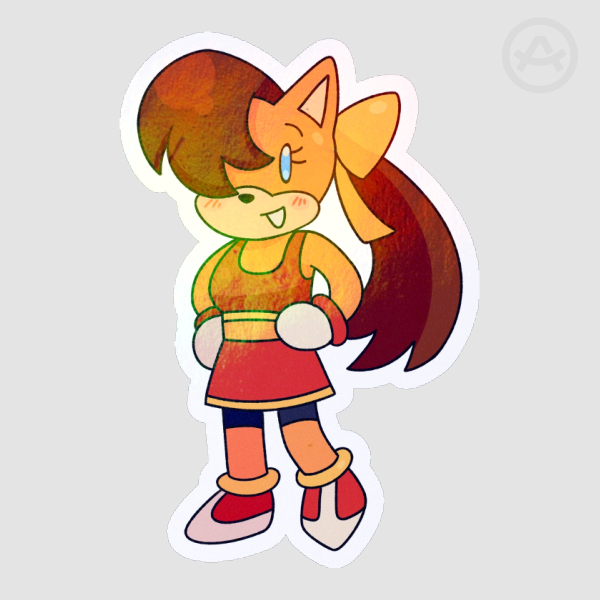 tiara boobowski sticker