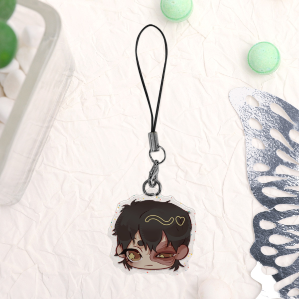 Zuko Epoxy Glitter Phone Charm