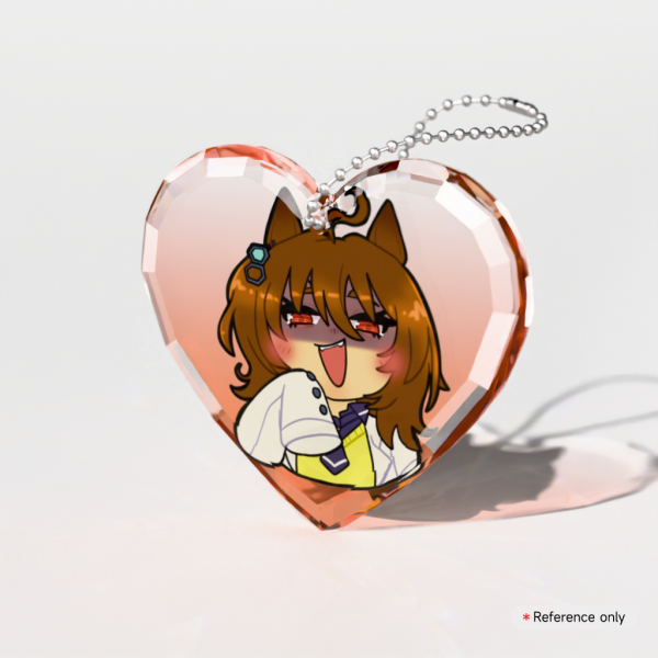 Agnes Tachyon - Gemstone Acrylic Block Keychain