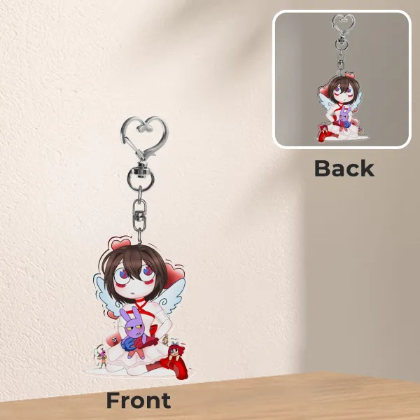 Clear Acrylic Keychains