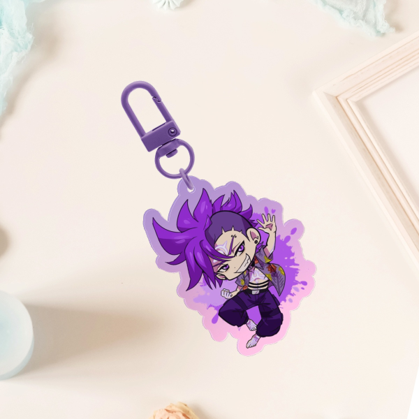 DB Colored Edge Acrylic Keychain