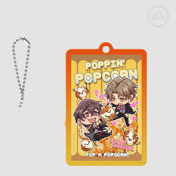 Popcorn Lenticular Acrylic Pendant