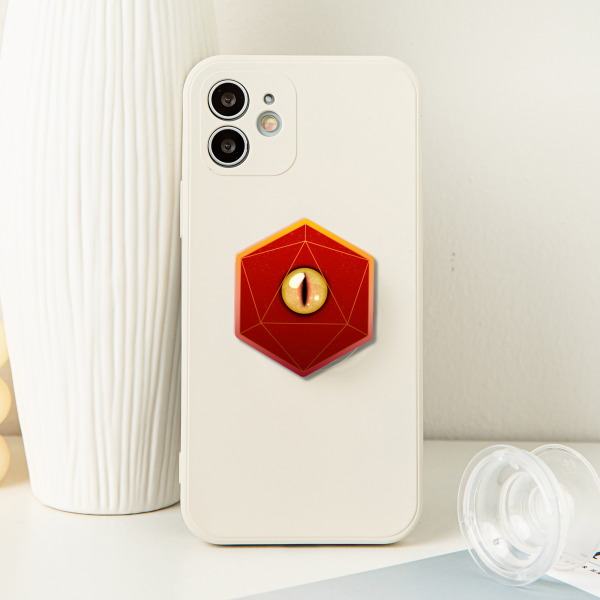 Monster Eye D20 Acrylic Airbag Phone Accessory
