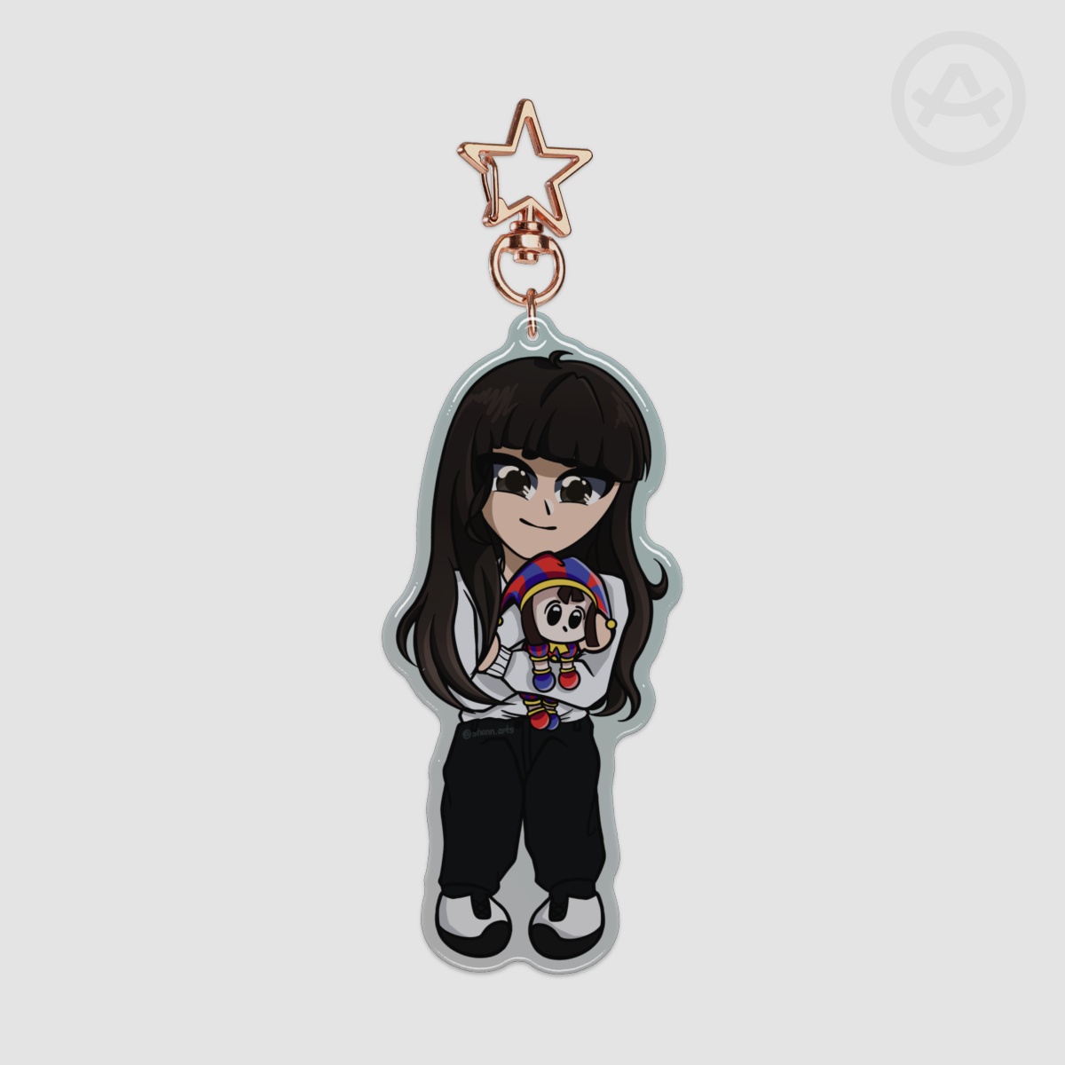Pomni - The Amazing Digital Circus Acrylic Keychain
