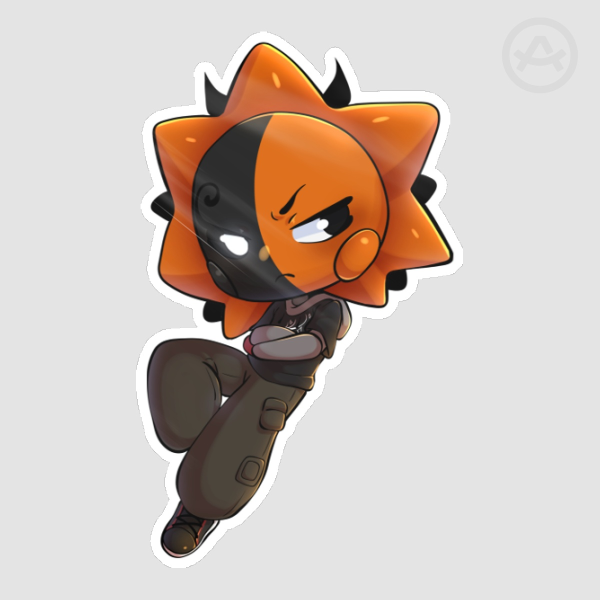 Eclipse Die Cut Sticker
