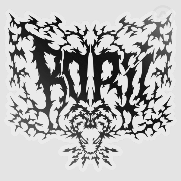 Deathcore Rorii Logo - BLK