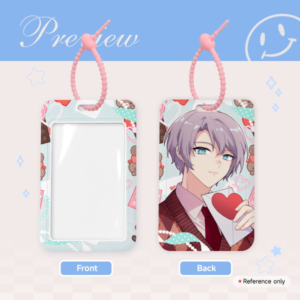 [ TKDB Fanmerch ] Ritsu Shinjo VD Plastic Card Holder