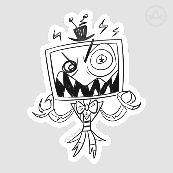 Scribble Vox Sticker