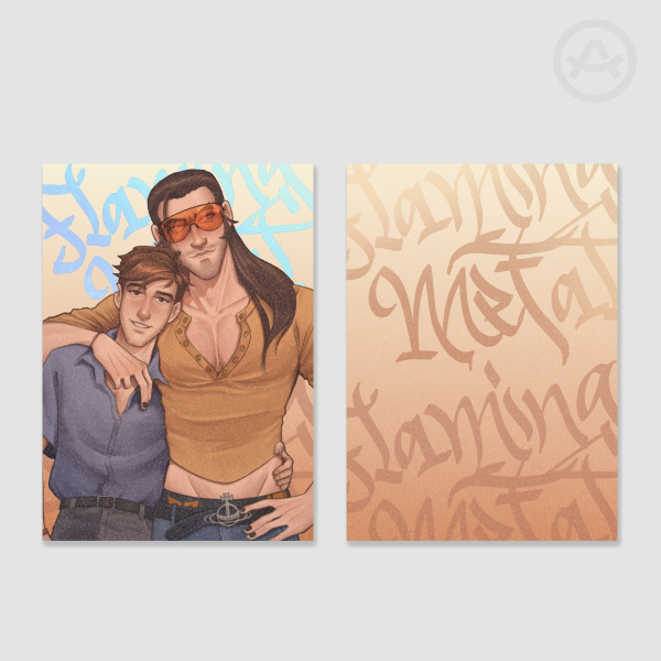 Flaming Metal Flambert | Holographic Photocard