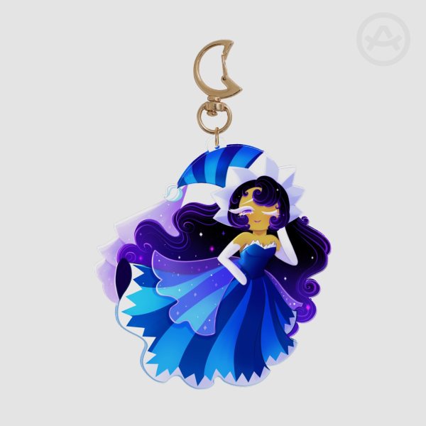 Moonlight keychain (Full-bleed)