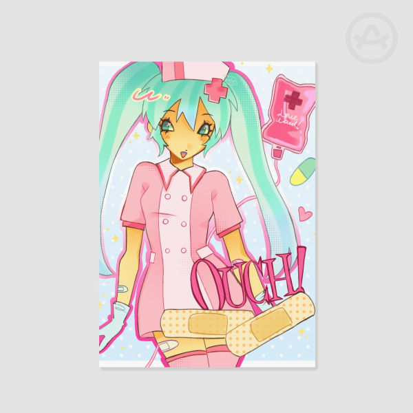 Hatsune Miku Love Ward Poster Print!