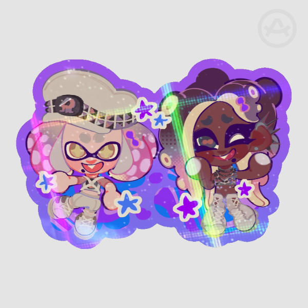 Grand Festival | Colored Edge Die Cut Sticker