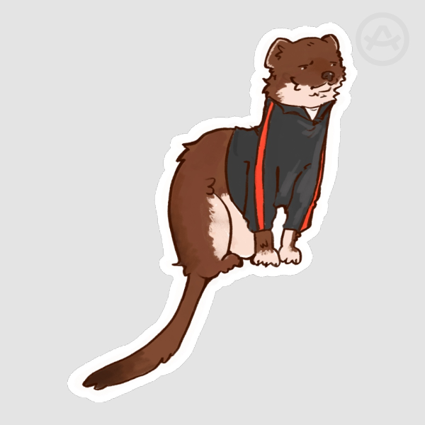 Weasel Six Sticker