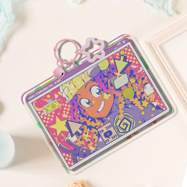 Somehow, Today.. Sunset Edition Broken Glass Acrylic Keychain