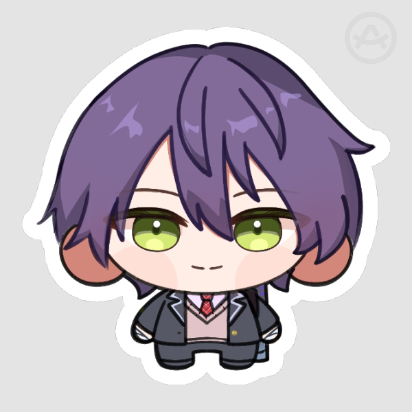 2434 Bean Toya Sticker