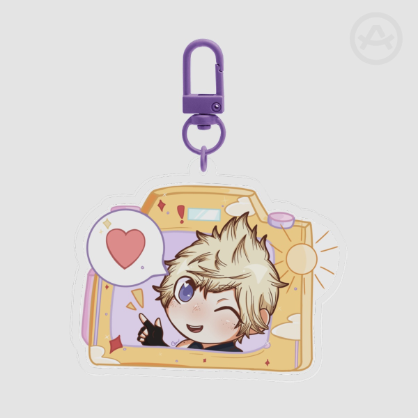 Prompto Camera FFXV Acrylic Keychain