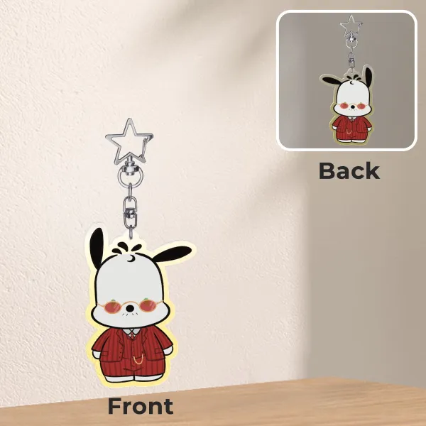 PochaccLou Acrylic Keychain