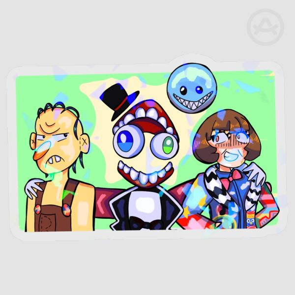 the ones running the show Sticker
