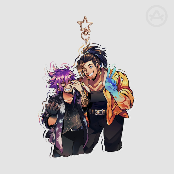 Team Up! Banzoin Hakka & Josuiji Shinri Acrylic Charms!