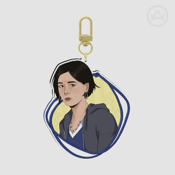 Kat Backrooms keychain