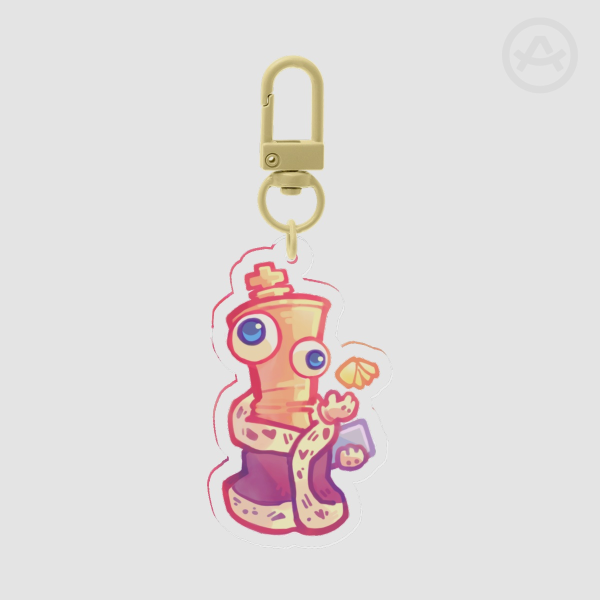 kinger | tadc acrylic keychain