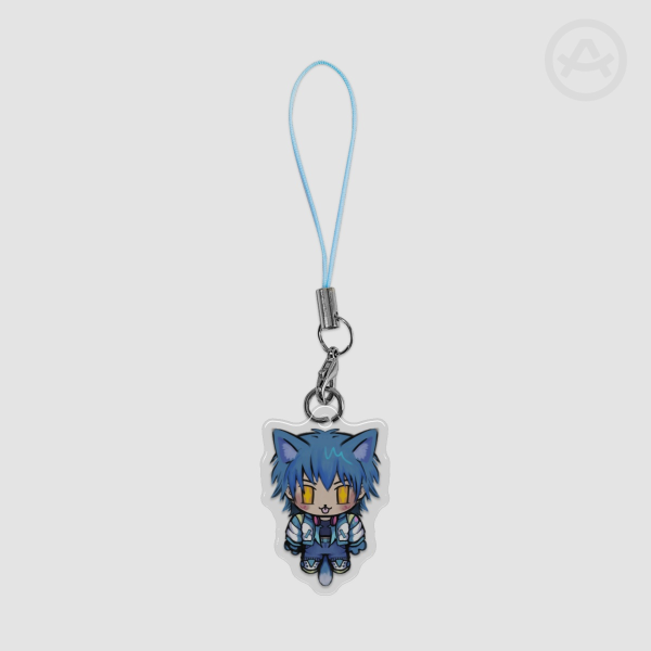 Aoba Seragaki DMMD kitty phone charm