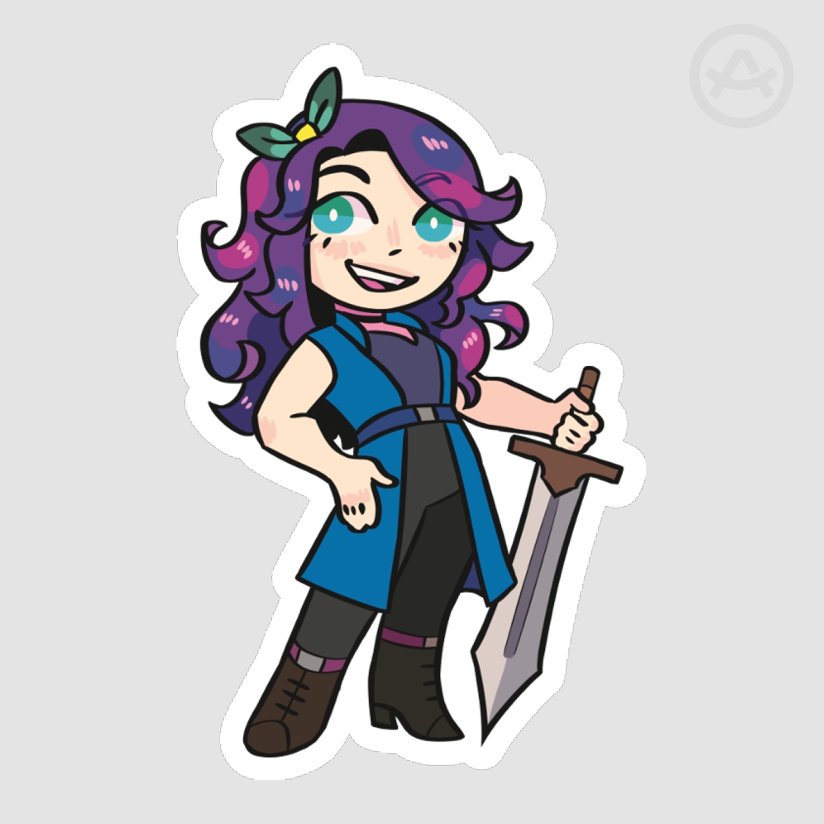 [STARDEW VALLEY] Abigail Die Cut Sticker