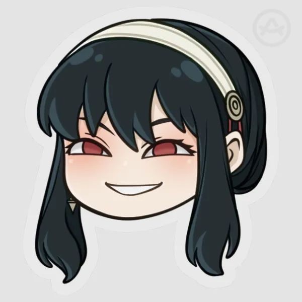 Chibi Yor Heh Sticker
