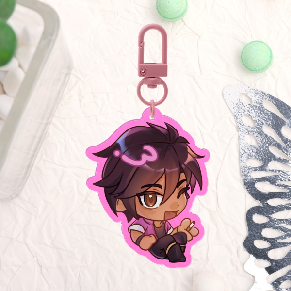 Dispatch Invisigal Keychain