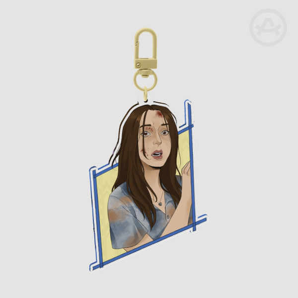 Mary Kline Backrooms Keychain