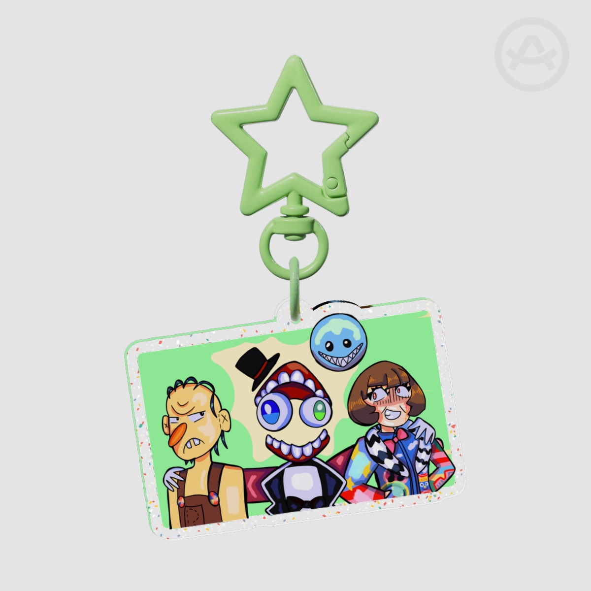 the ones running the show Acrylic Keychain