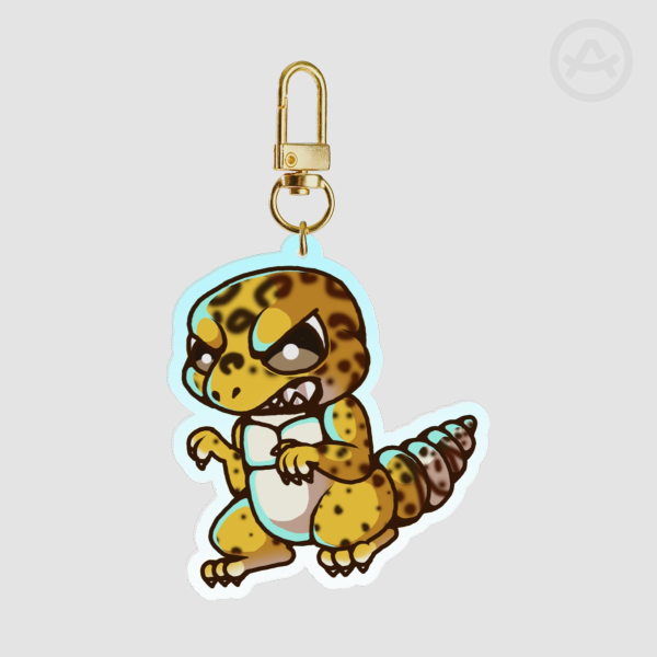 Geckzilla Keychain