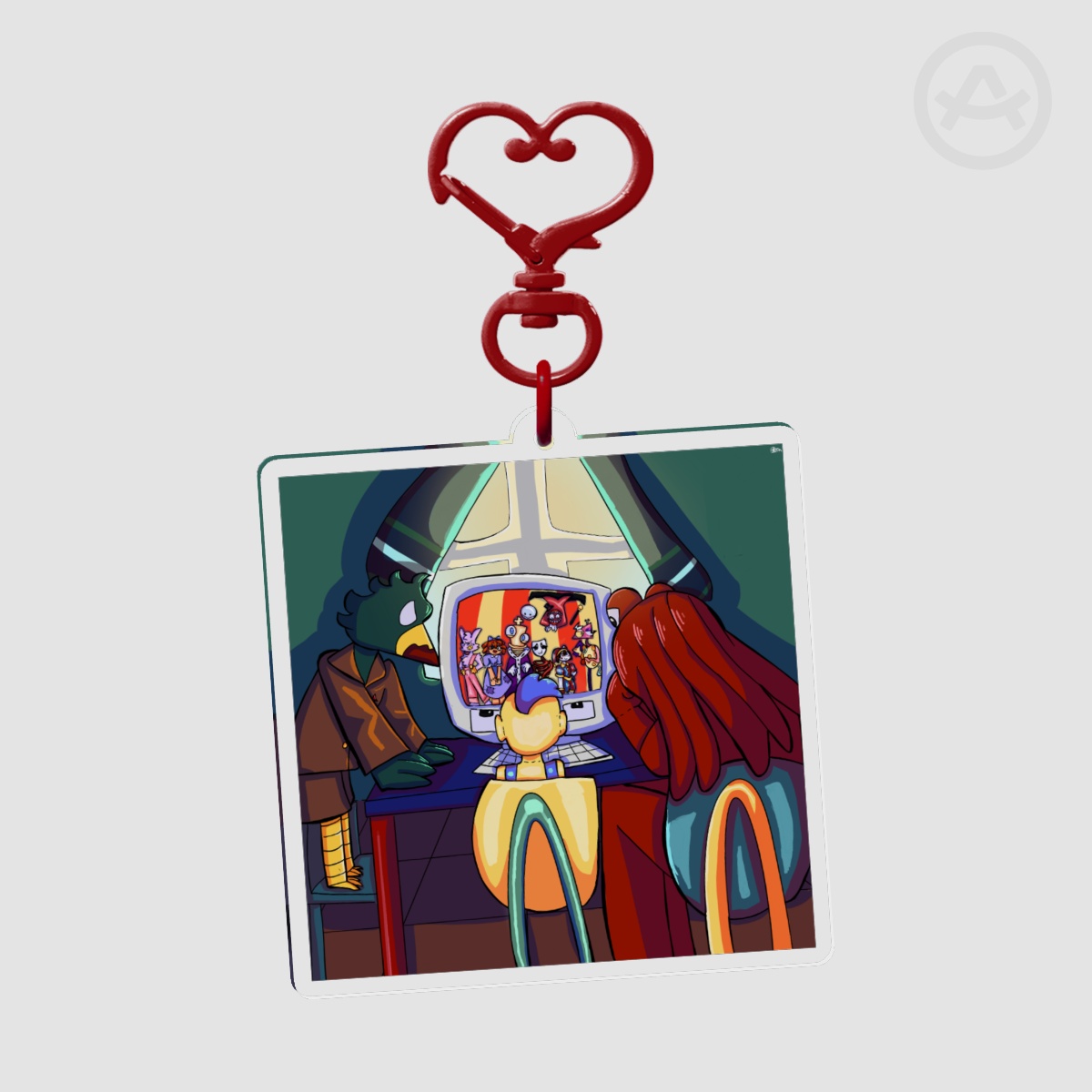 the ultimate crossover Acrylic Keychain